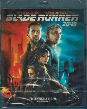 Blu Ray BLADE RUNNER 2049 con H. Ford ITA NUOVO Gd54