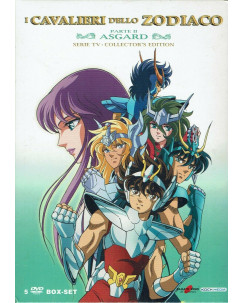 DVD Saint Seiya Cavalieri dello zodiaco Box 2 Asgard Yamato Video NUOVO Gd54 