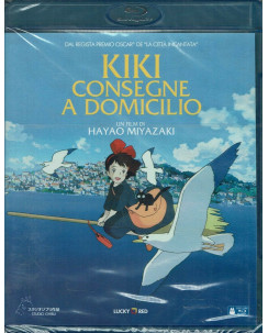 BLU RAY KIKI CONSEGNE A DOMICILIO di Hayao Miyazaki Luckyred NUOVO Gd54