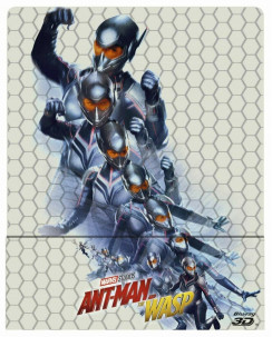  Blu Ray 3D Ant-Man and the Wasp SteelBook Marvel Studios NUOVO Gd54