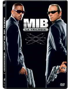 DVD MEN IN BLACK BOXSET 3 film la trilogia con Will Smith NUOVO Gd55