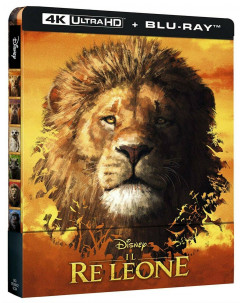 Blu Ray 4K Ultra HD Il Re Leone 2019 live action SteelBook NUOVO 