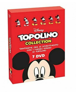 Dvd TOPOLINO COLLECTION cofanetto 7 dvd Disney Gd54