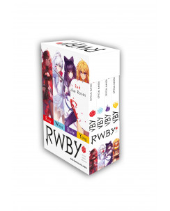 RWBY Ruby Weiss Blake Yang serie COMPLETA COFANETTO ed. Panini NUOVO