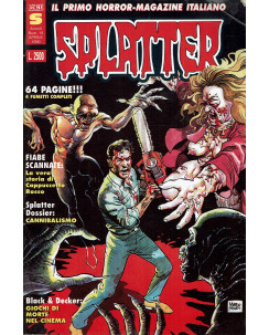 Splatter anno II n. 10 il primo horror magazine cover Soldi ed. Acme FU06