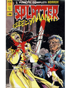 Splatter anno I n.  3 3 fumetti horror cover Soldi ed. Acme FU06