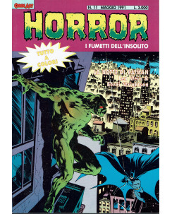 Horror i fumetti dell'insolito  11 la notte di Batman ed. Comic Art FU06