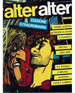 Alter Alter 1985 n.1/2 edizione straordinaria cover Pazienza Milano Libri FU12