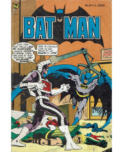Batman n. 21 la battaglia delle macchine pensanti di Rogers ed. Cenisio