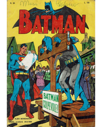 Batman n. 69  Batman colpevole ed. Mondadori