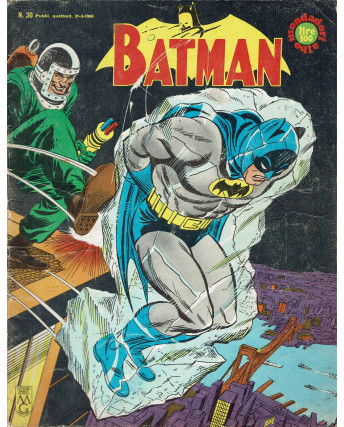 Batman n. 30 l'uomo che irradia paura di Bob Kane ed. Mondadori