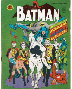 Batman n. 19 la pergamena di Bob Kane ed. Mondadori