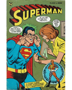 Superman n.43 il piu grande ipnotizzatore di Metropolis ed. Cenisio 