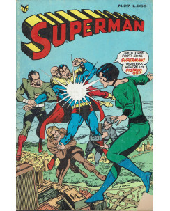 Superman n.27 l'unico modo per salvare la terra ed. Cenisio 