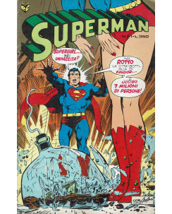 Superman n.21 mai piu Krypton di Neal Adams ed. Cenisio 