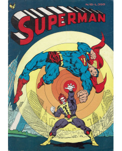 Superman n.15 super guerra di indipendenza di Bates ed. Cenisio 
