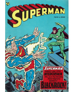 Superman n. 9 la doppia o nessuna vita di Superman di Bates ed. Cenisio 