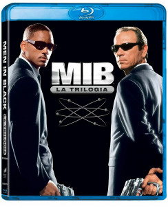 Blu Ray MIB Men in Black la Trilogia 3 Blu-Ray Will smith NUOVO Gd54