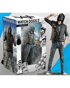 Wrench Watch Dogs 2 Figure Statue Ultra Rare Limited BOX Watchdogs Nuovo Gd29