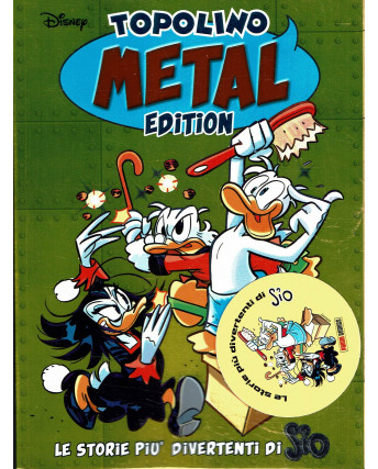 Grandi Autori  92 Topolino Metal Edition SIO con adesivo ed. Panini/Disney