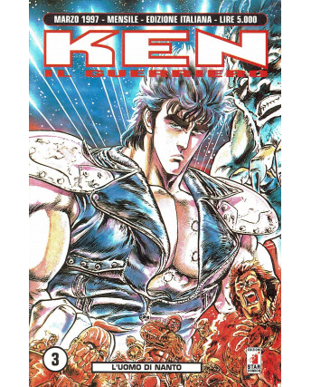 Ken il Guerriero n. 3 di Buronson Tetsuo Hara ed. Star Comics