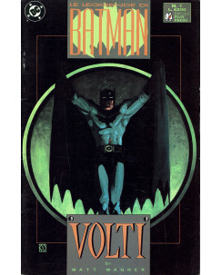 Le leggende di Batman n. 1 volti di Matt Wagner ed. Play Press