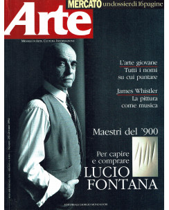 Arte cultura informazione 255 ott 94 Lucio Fontana ed. G. Mondadori FF00
