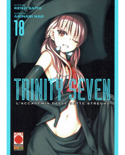 Trinity Seven L'Accademia delle Sette Streghe 18 di Kenji Saito NUOVO ed. Panini