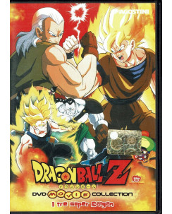 DVD Dragon Ball Z the movie 7 i tre super Sayan De Agostini USATO ITA