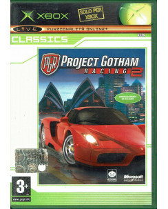 Videogioco XBOX 360Project Gotham racing 2 Classics 3+ EA libretto ITA USATO