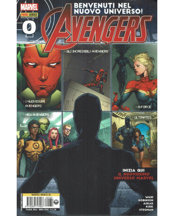MARVEL WORLD n.32 Avengers benvenuti nel nuovo universo ed. Panini