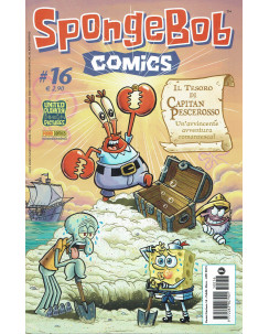 SPONGEBOB Comics 16 il tesoro di Capitan Pescerosso ed.Panini Comics