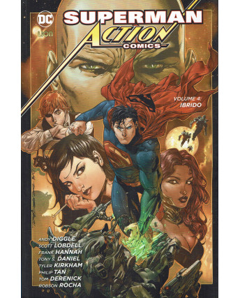 Superman action comics 4 Ibrido di Lobdell ed. Lion SU36