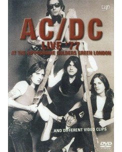 Dvd AC/DC LIVE '77 AT THE HIPPODROME and different clips 