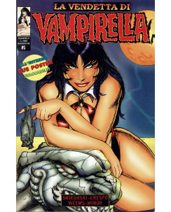 Vampirella n. 5 la vendetta di Vampirella POSTER di Sniegoski ed. Play Press