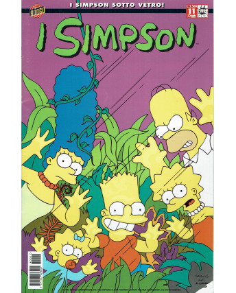 I Simpson n. 11 i Simpson sotto vetro di Groening ed. Macchia Nera 