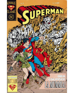Superman Classic n. 5 ora colpisce la mummia! di Byrne ed. Play Press