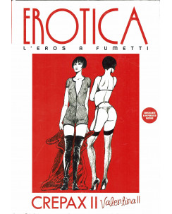 Erotica eros a fumetti  9 Crepax II Valentina 2 ed. Panini Corriere FU34