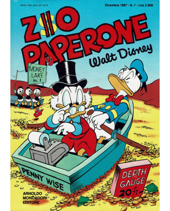 Zio Paperone n.   1 di Carl Barks ed. Walt Disney
