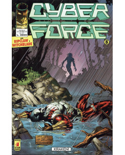 Cyber Force   5 con Ripclaw e Witchblade Kraken! ed. Star Comics
