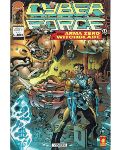 Cyber Force  11 con Witchblade e Arma Zero visioni di Simonson ed. Star Comics