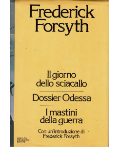 Frederick Forsyth : giorno sciacallo Odessa mastini ed. Mondadori A24