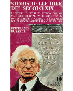 Bertrand Russell : storia delle idee del secolo XIX ed. Oscar Mondadori A61