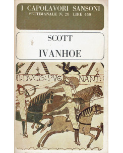 Walter Scott : Ivanhoe ed. Sansoni A67