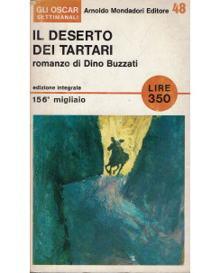 Dino Buzzati : il deserto dei tartari ed. Oscar Mondadori A67