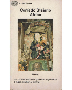 Corrado Stajano : Africo ed. Einaudi A41