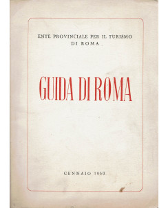 Guida di Roma gennaio 1950 ed. Ente Provinciale A41