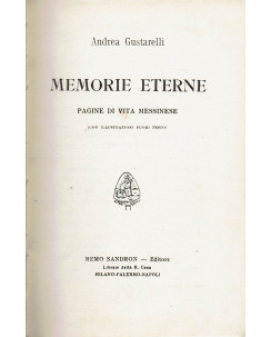 Andrea Gustarelli : pagine di vita messinese ed. Sandron A42