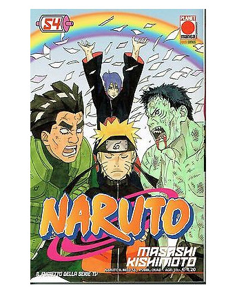Naruto il Mito n.54 di Masashi Kishimoto RISTAMPA NUOVO ed. Panini