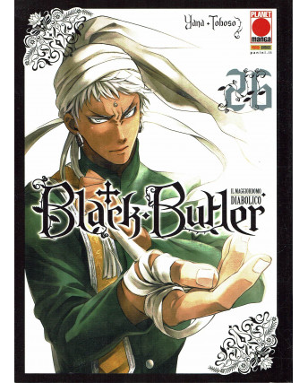 Black Butler n.26 di Yana Toboso Kuroshitsuji RISTAMPA NUOVO ed. Panini